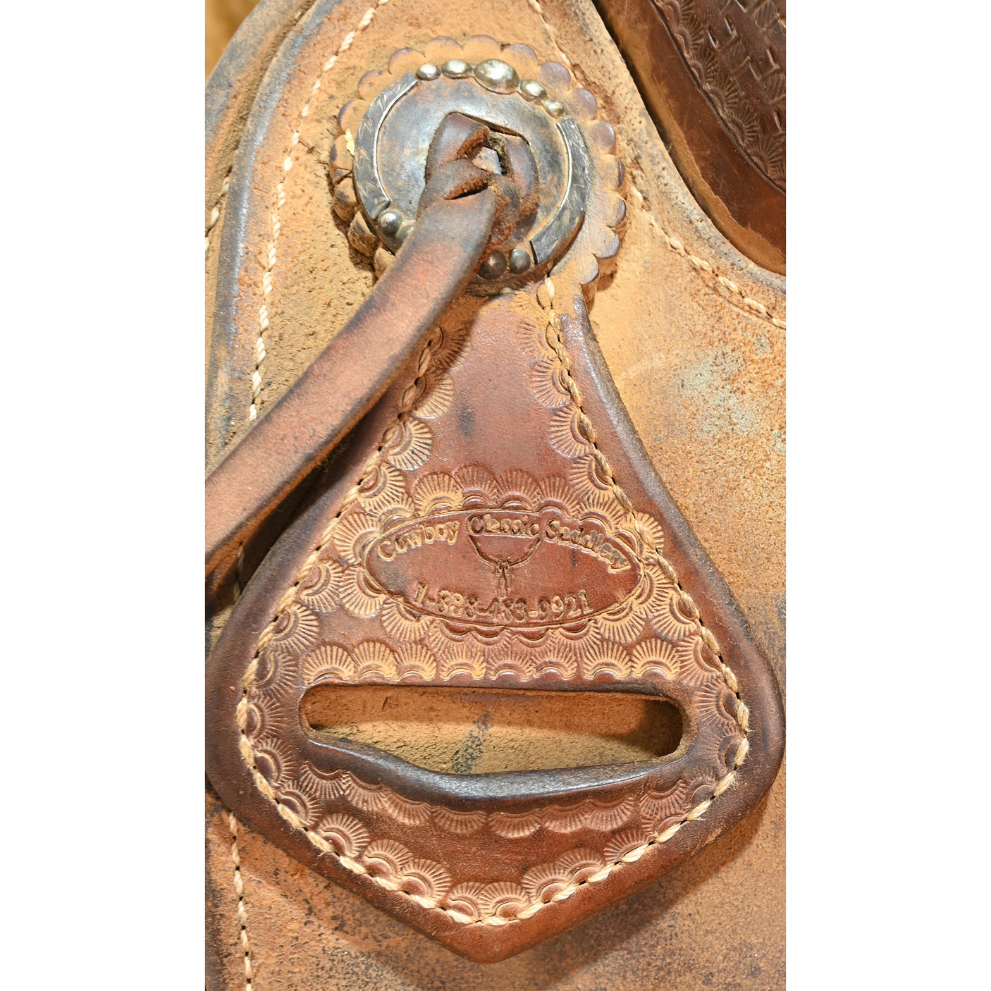 SOLD! Used 14.5" Cowboy Classic Team Roping Saddle