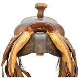 SOLD! Used 14.5" Cowboy Classic Team Roping Saddle