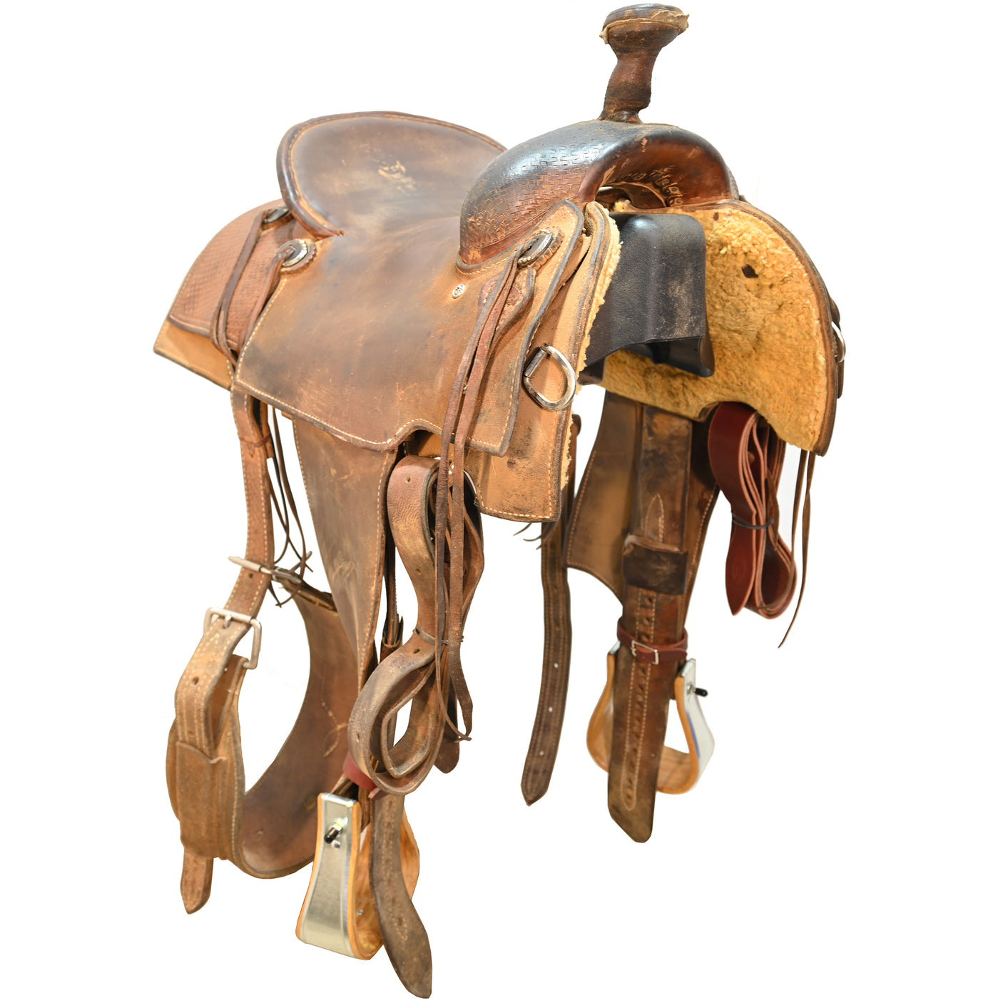 SOLD! Used 14.5" Cowboy Classic Team Roping Saddle