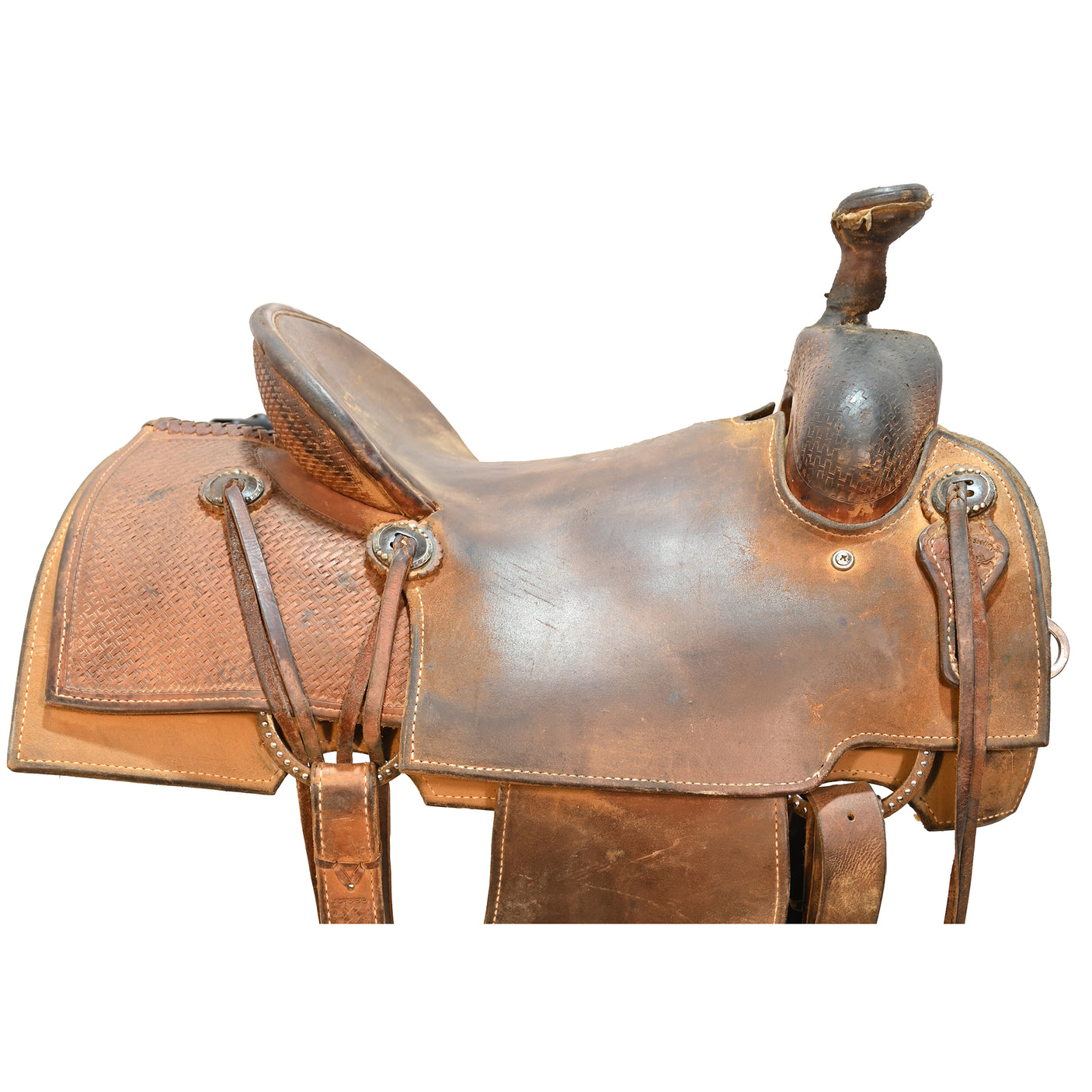 SOLD! Used 14.5" Cowboy Classic Team Roping Saddle