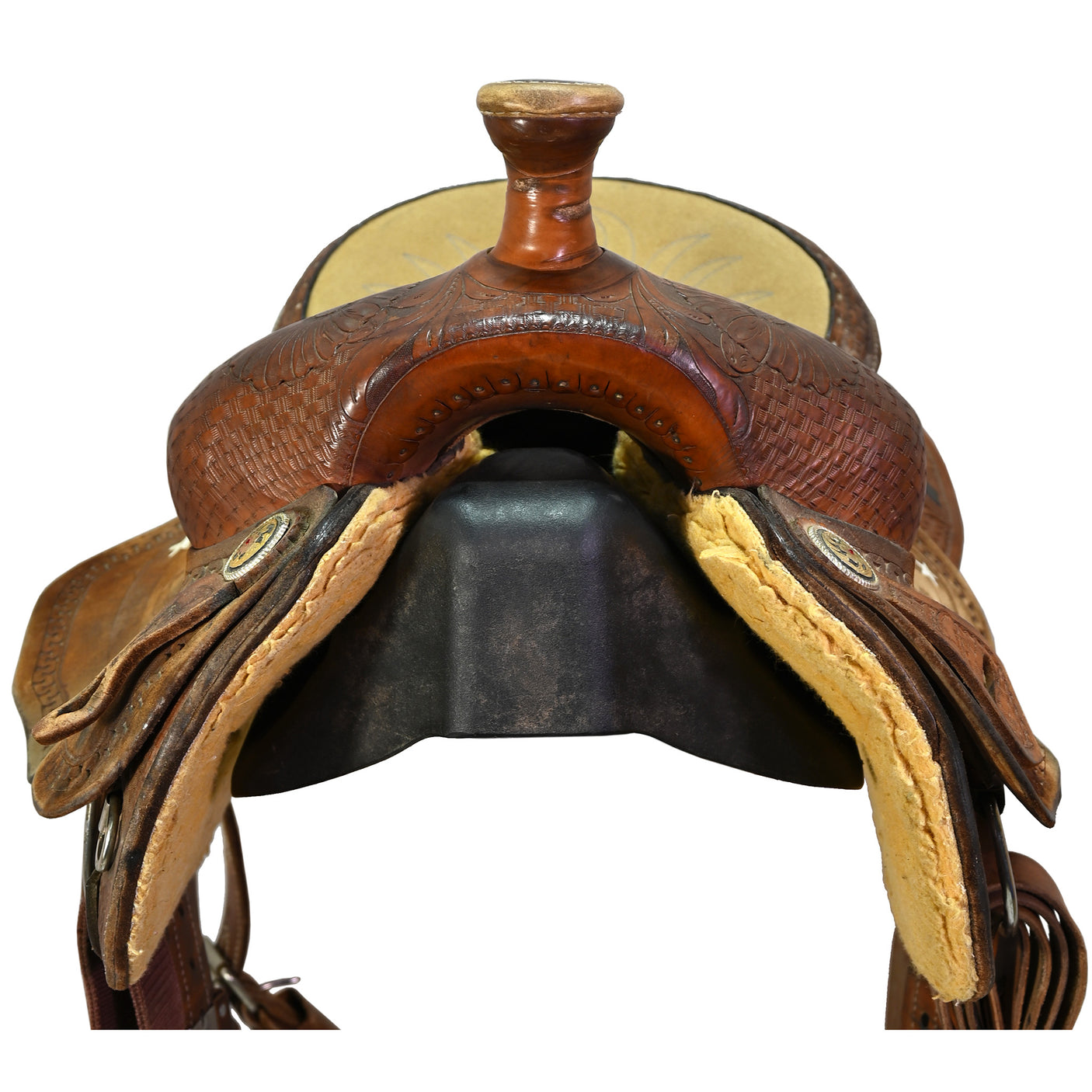 Used 14.5" Cowboy Classic Trophy Team Roping Saddle