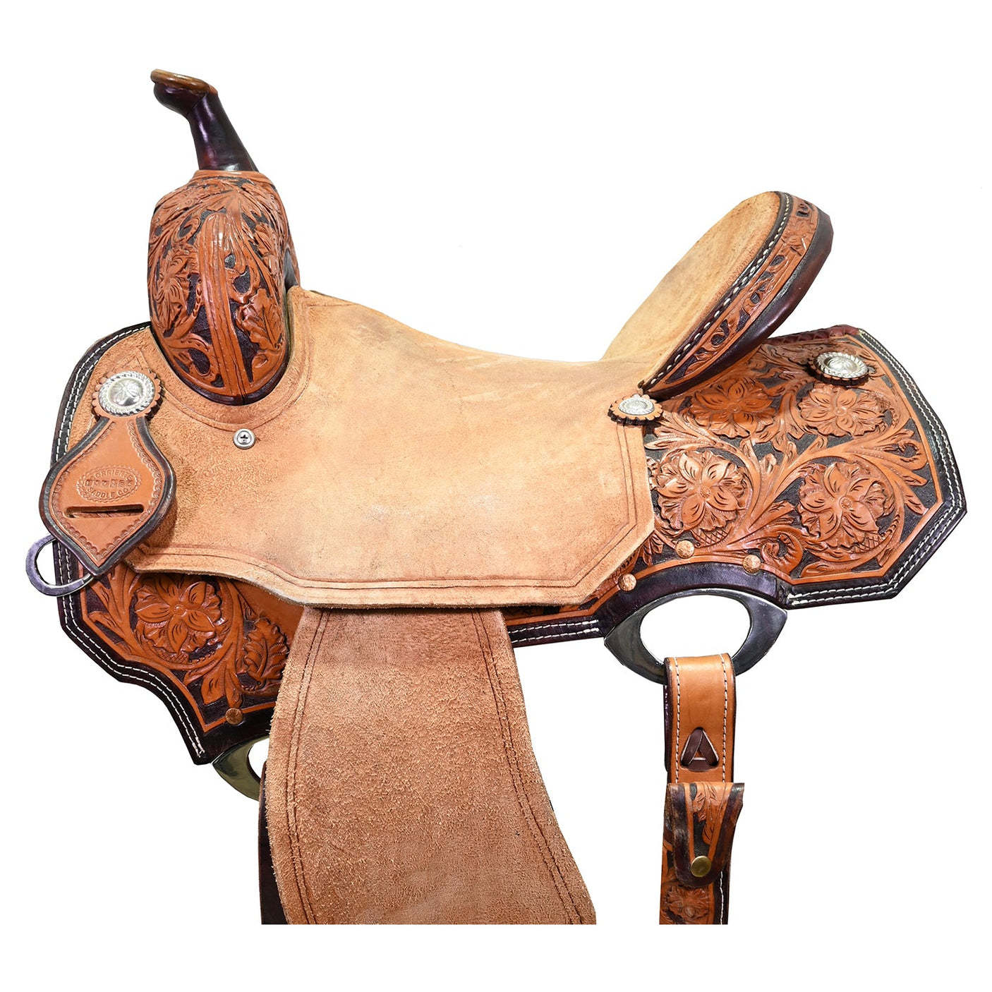 SOLD! Used 14.5" Corriente Barrel Racing Saddle