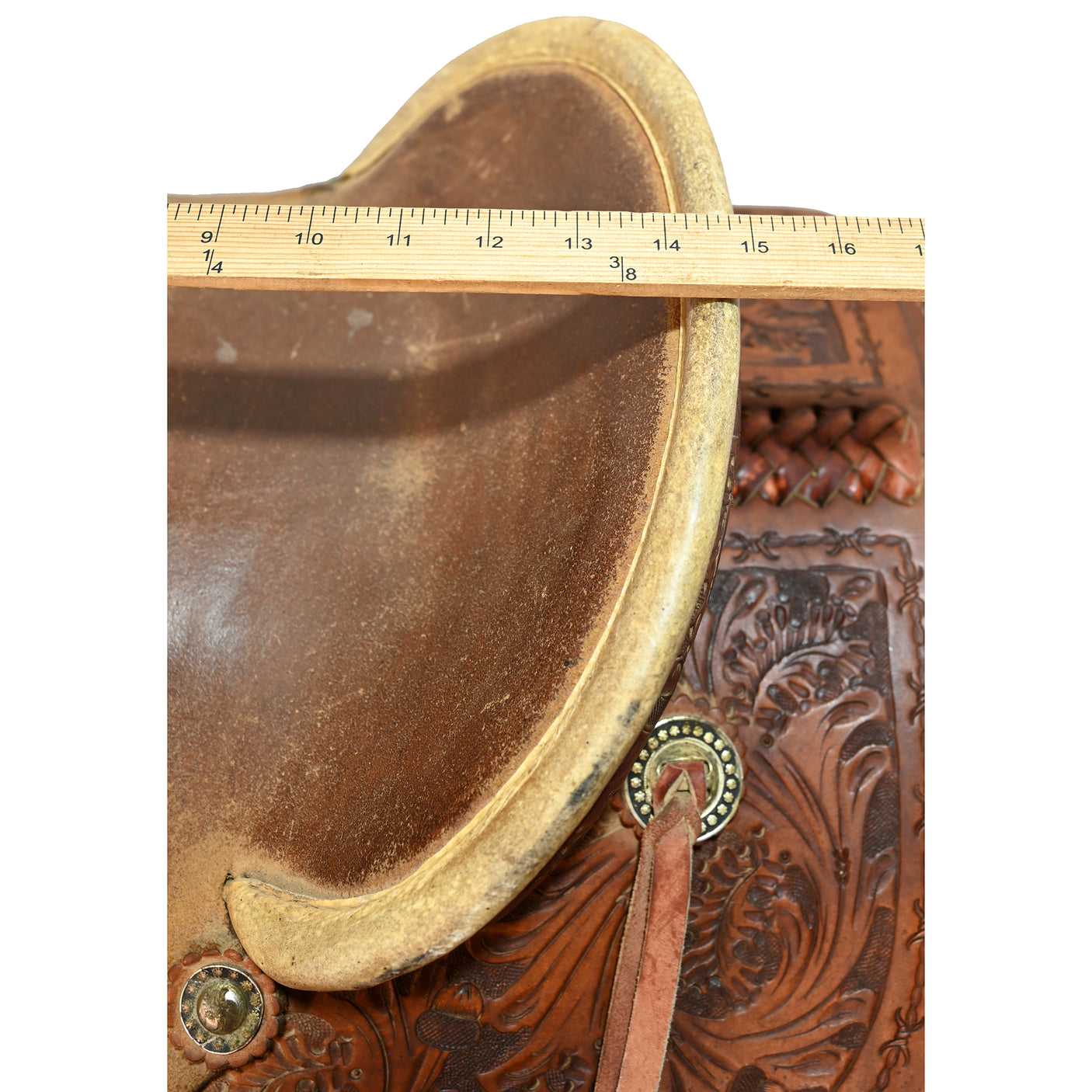 SOLD! Used 14.5" Corriente Trophy Ranch Roping Saddle