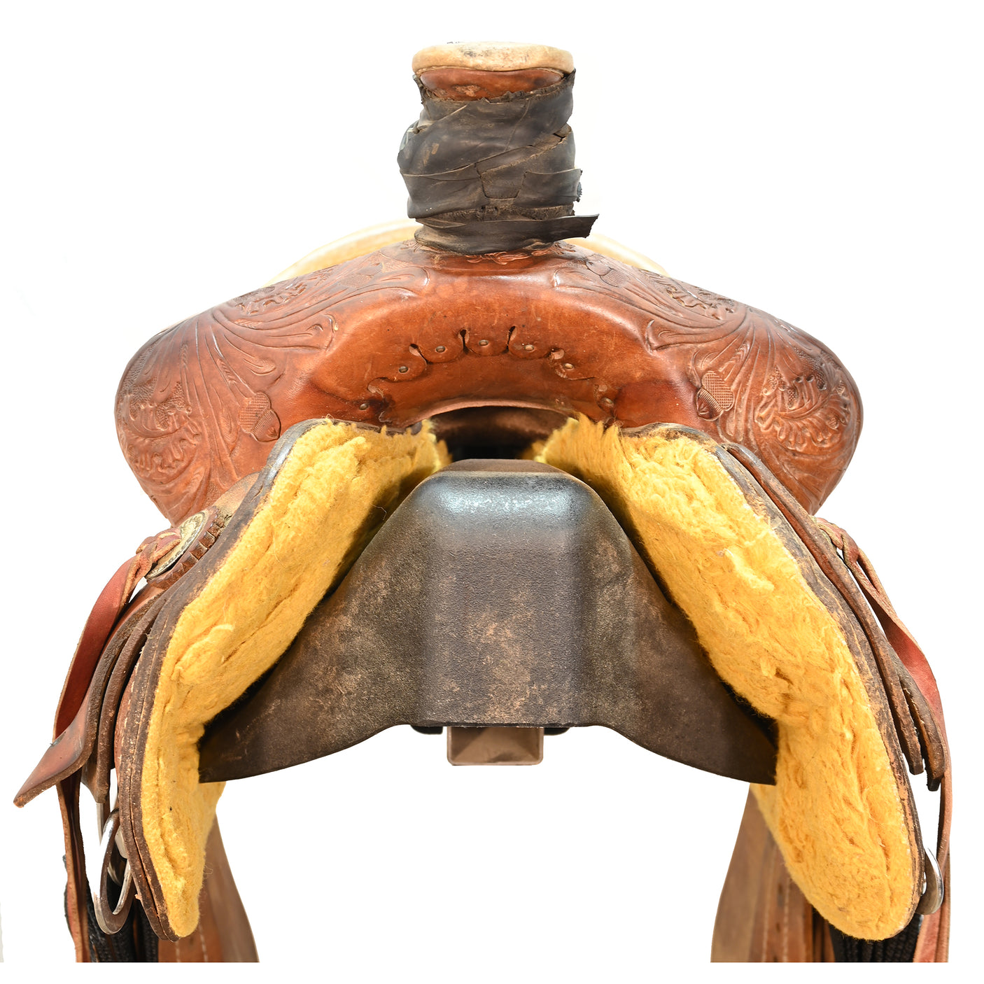 SOLD! Used 14.5" Corriente Trophy Ranch Roping Saddle