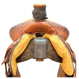 SOLD! Used 14.5" Corriente Trophy Ranch Roping Saddle