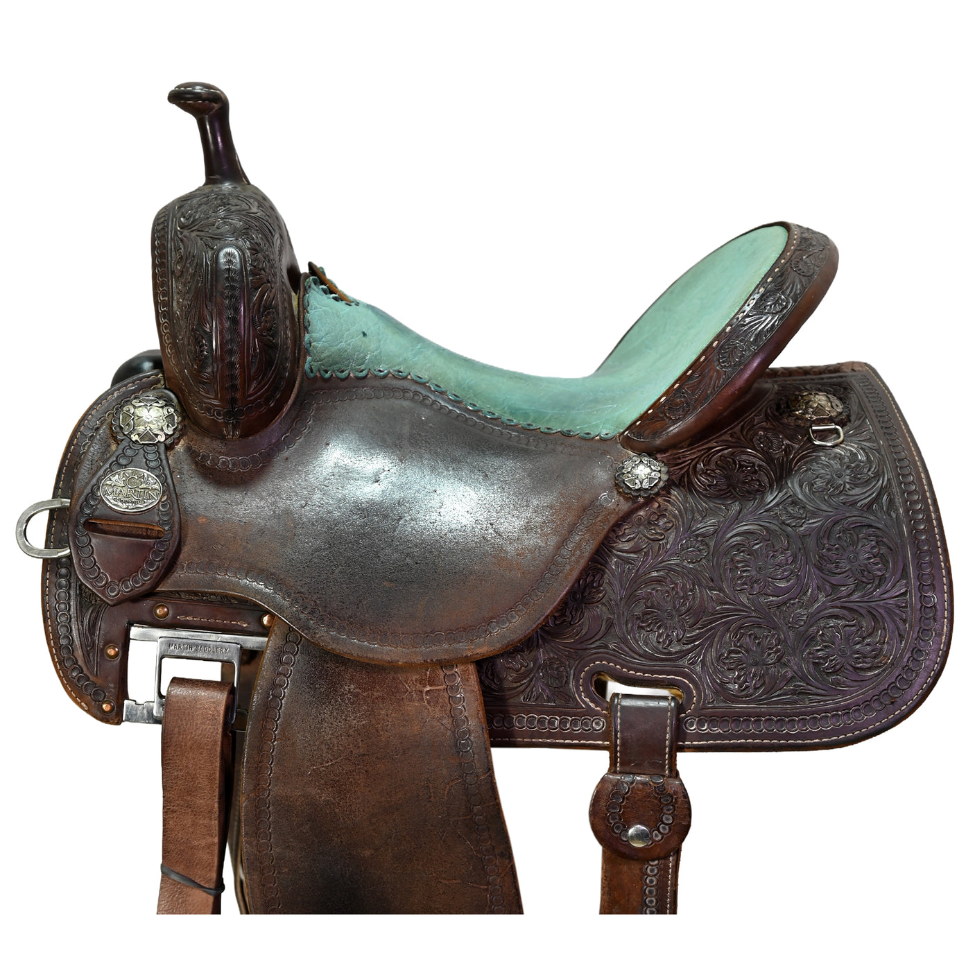 Used 14.25" Martin Crown C Barrel Saddle