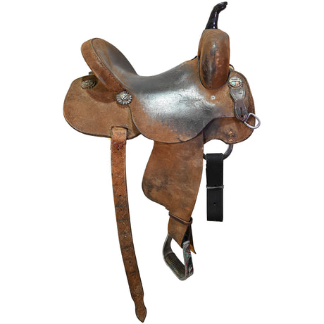 Used 14.5" CV Barrel Racing Saddle