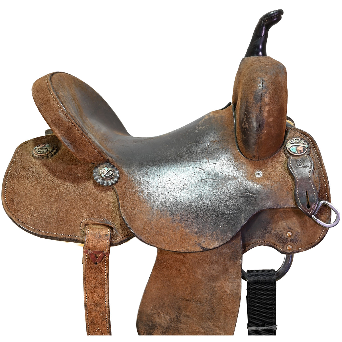 Used 14.5" CV Barrel Racing Saddle