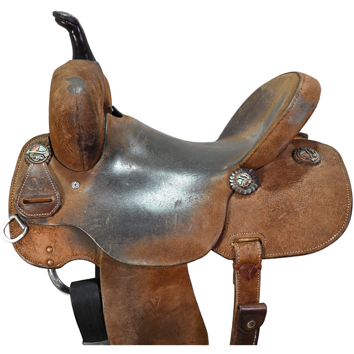Used 14.5" CV Barrel Racing Saddle