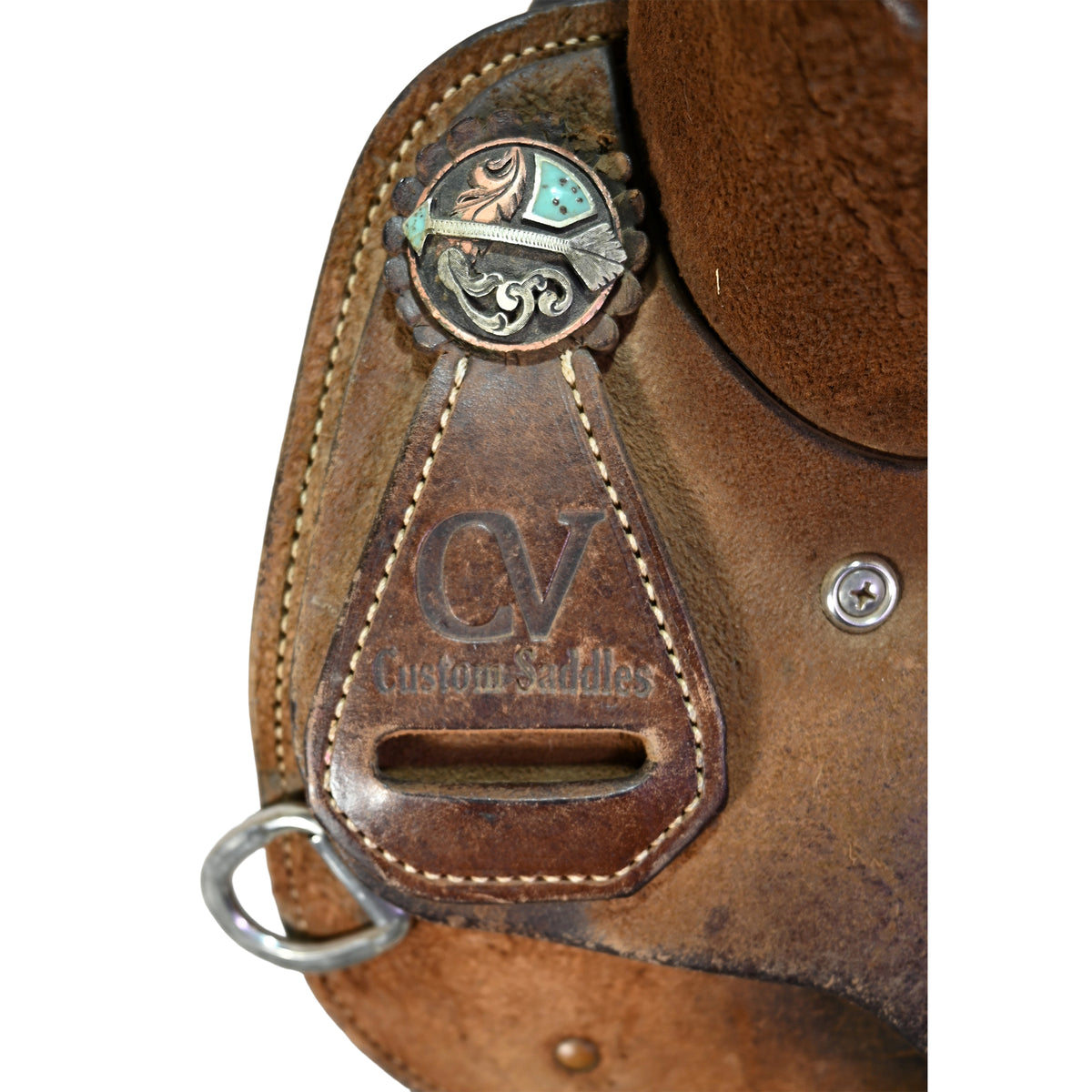 Used 14.5" CV Barrel Racing Saddle