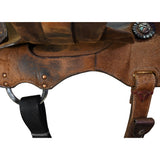 Used 14.5" CV Barrel Racing Saddle