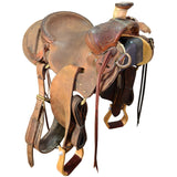Used 14.5" CW Roberts Ranch Saddle