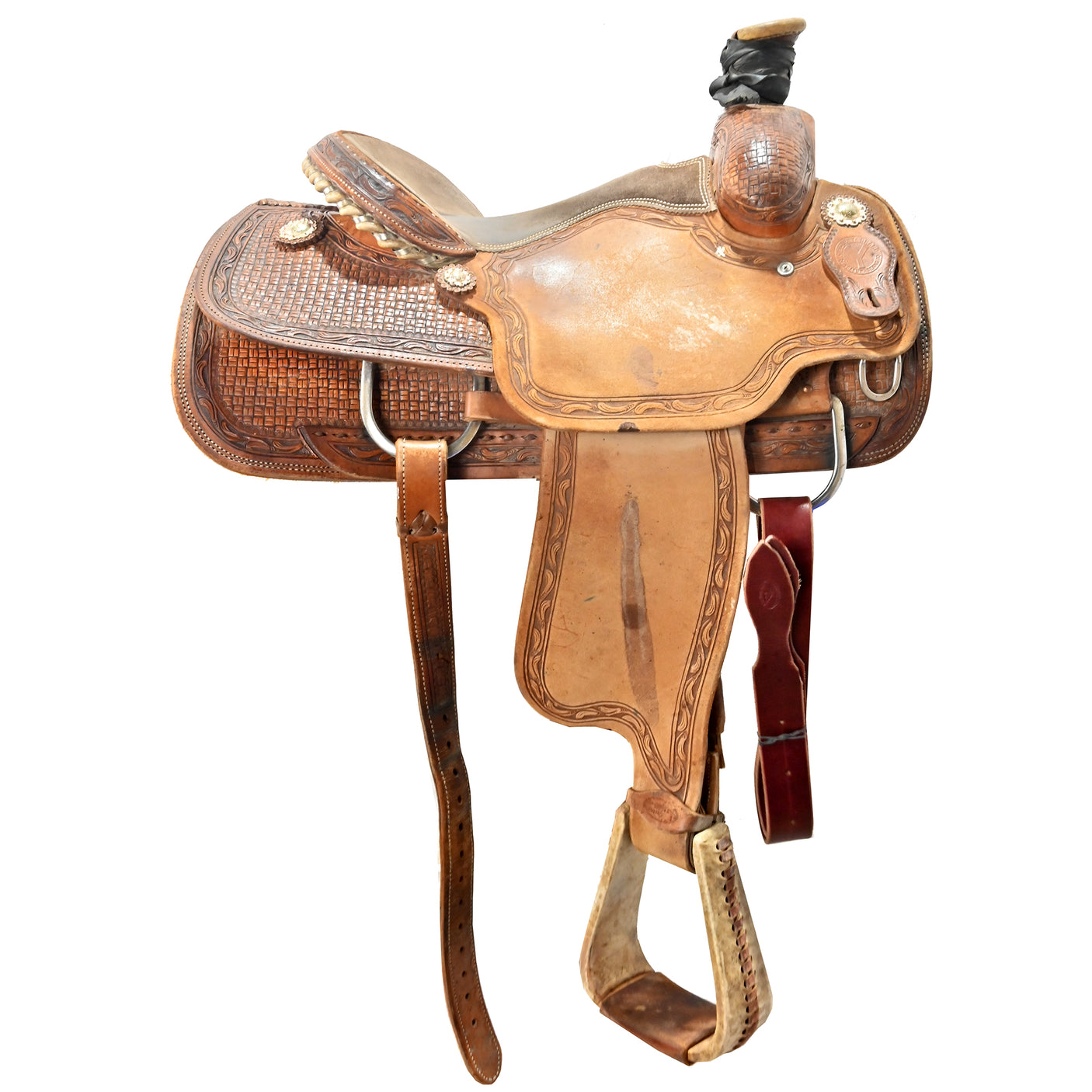 SALE PENDING! Used 14.5" Circle Y Team Roping Saddle