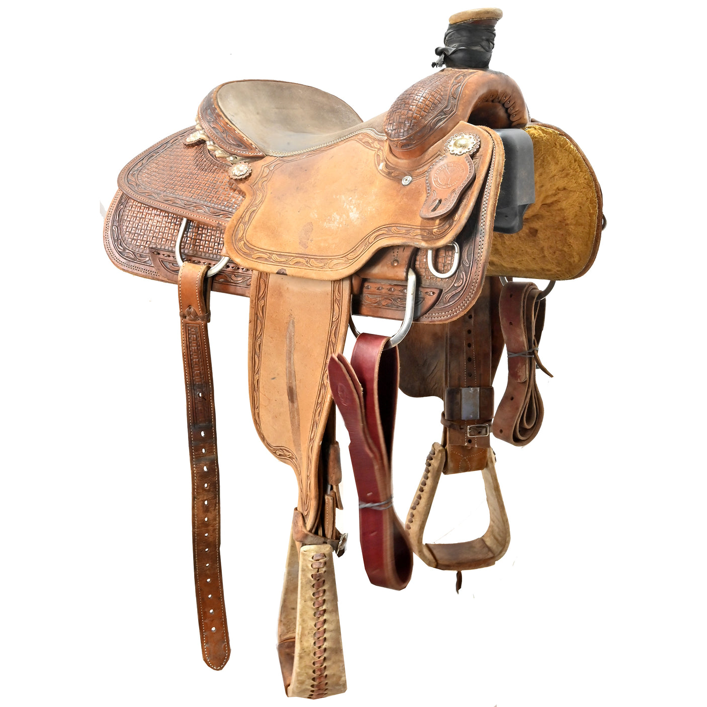 SALE PENDING! Used 14.5" Circle Y Team Roping Saddle