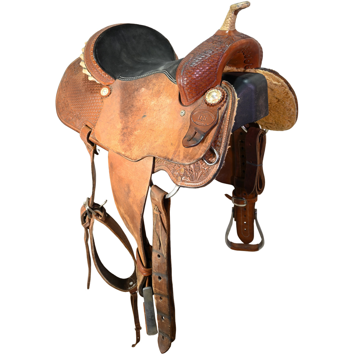 Used 14.5" DHS Barrel Racing Saddle