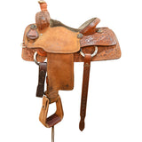 SOLD! Used 14.5" HF&C Team Roping Saddle