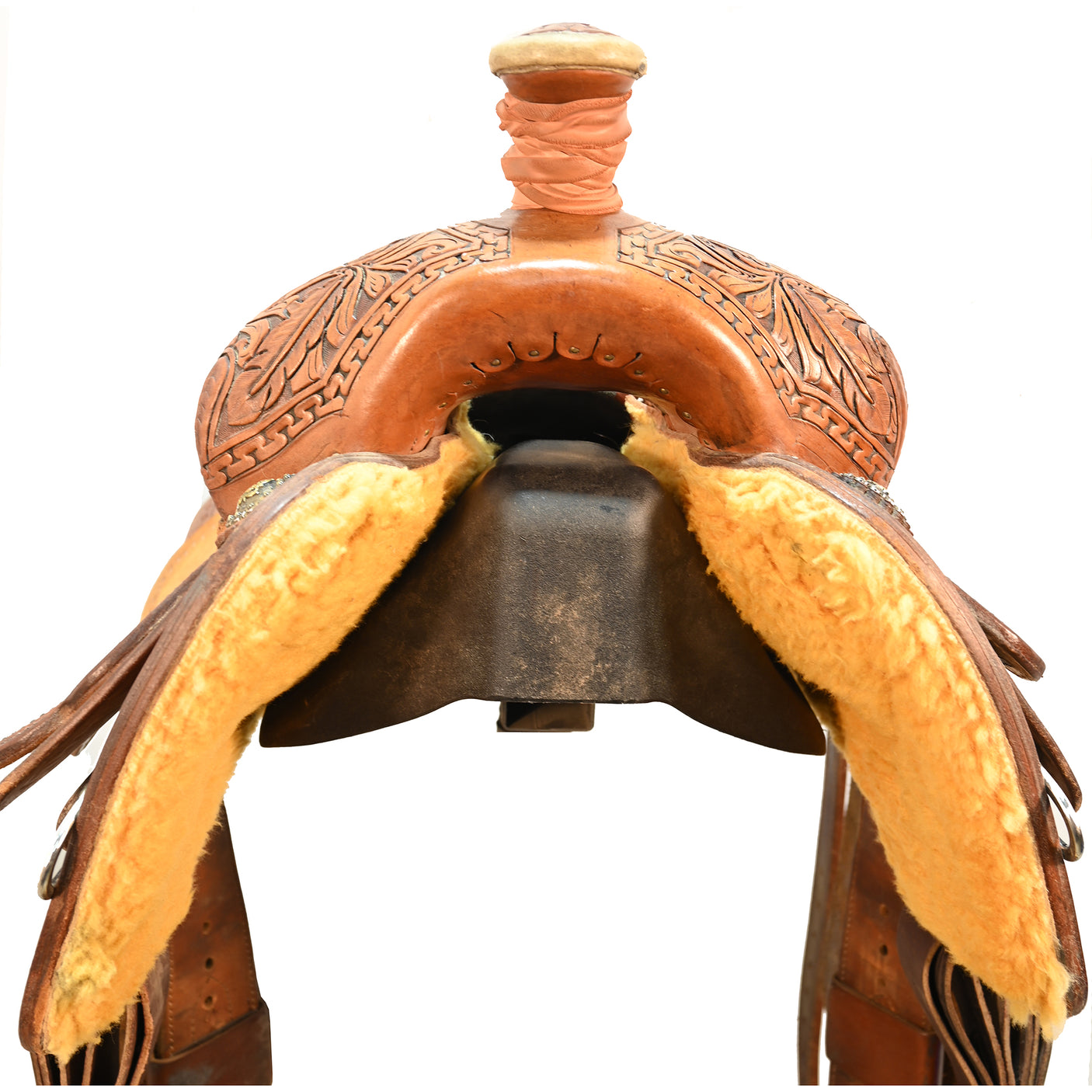 SOLD! Used 14.5" HF&C Team Roping Saddle