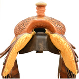 SOLD! Used 14.5" HF&C Team Roping Saddle