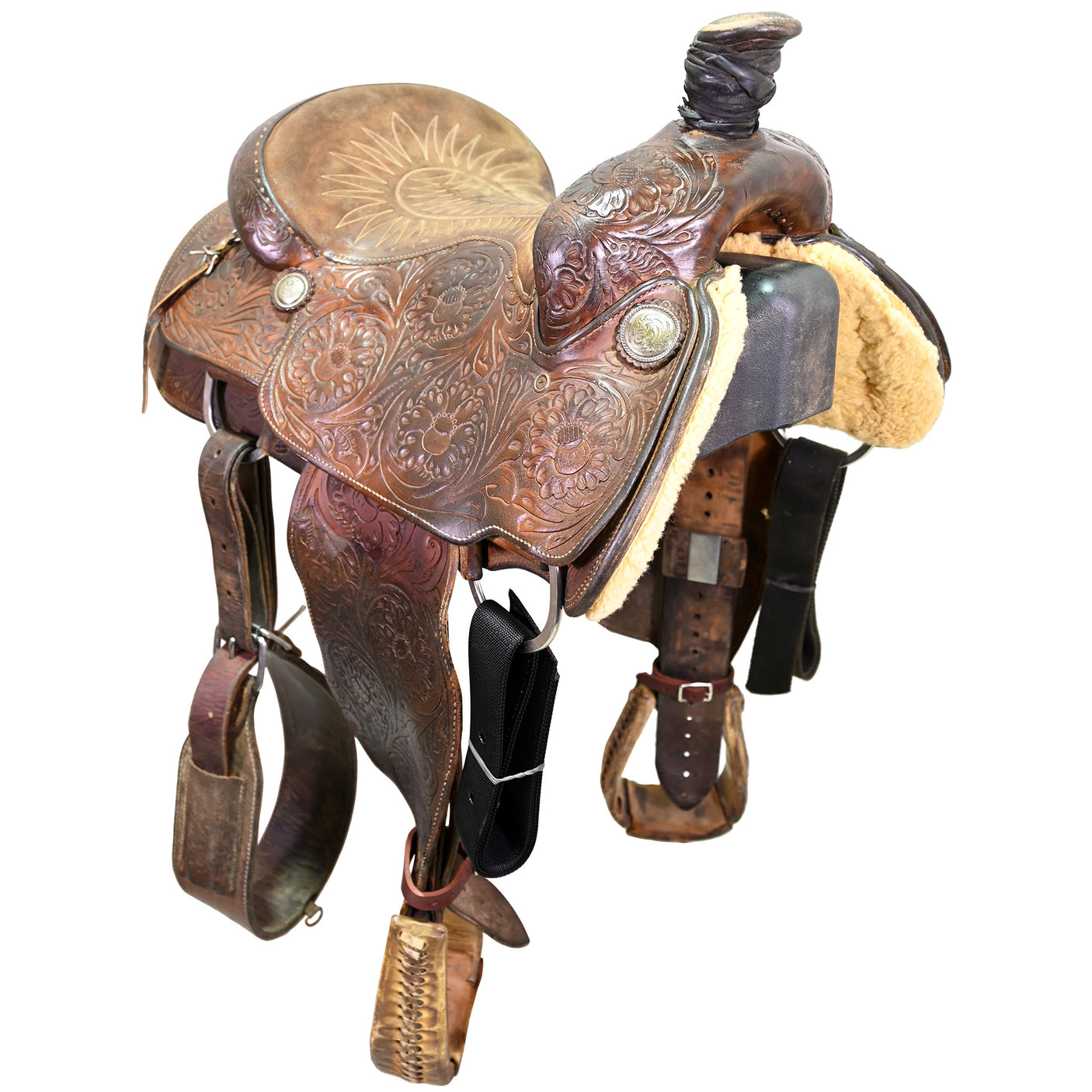 Used 14.5" John David Rule National Saddlery Roping Saddle