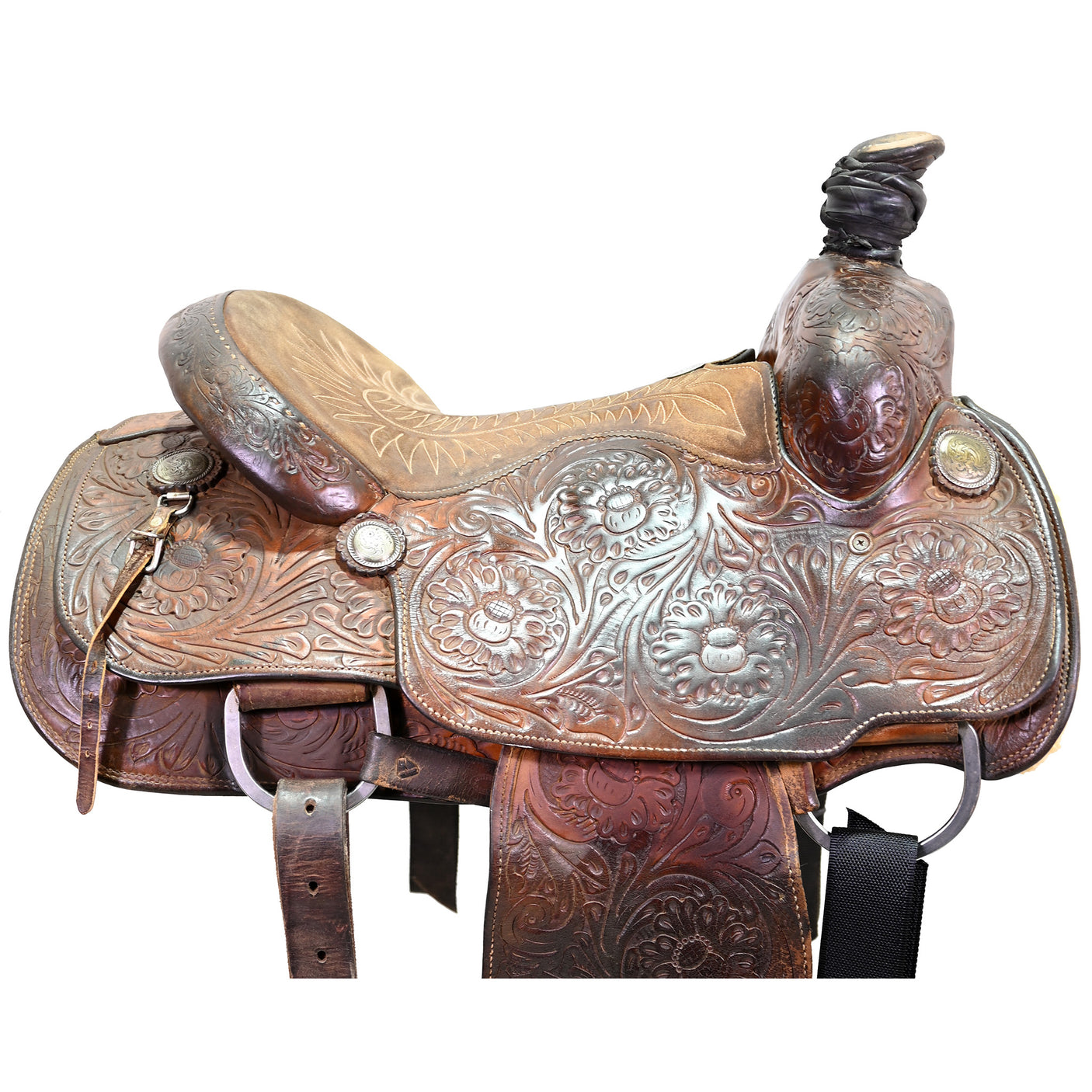 Used 14.5" John David Rule National Saddlery Roping Saddle