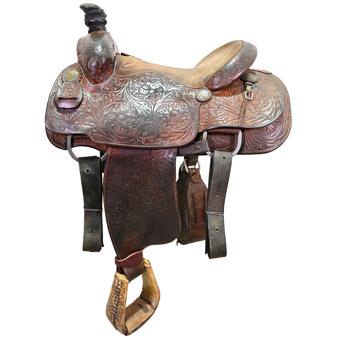 Used 14.5" John David Rule National Saddlery Roping Saddle