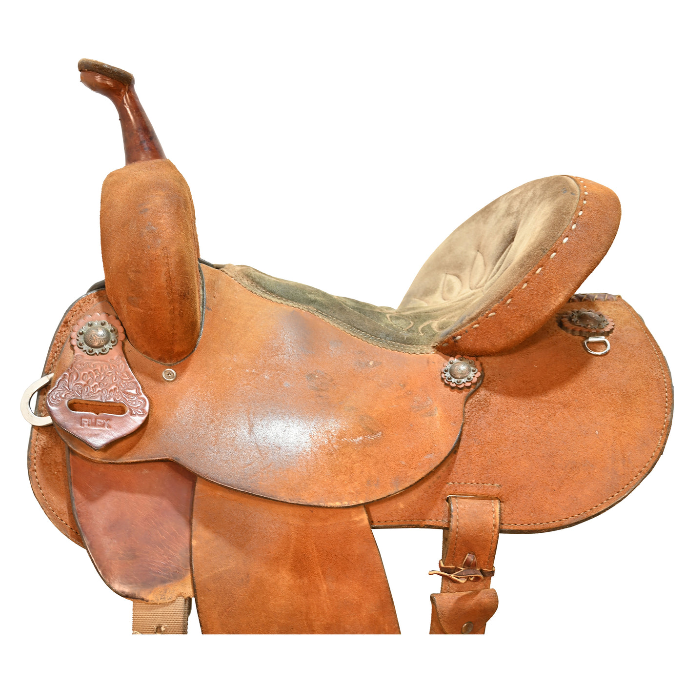 Used 14.5" Double J Pozzi Pro Barrel Racing Saddle