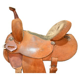 Used 14.5" Double J Pozzi Pro Barrel Racing Saddle