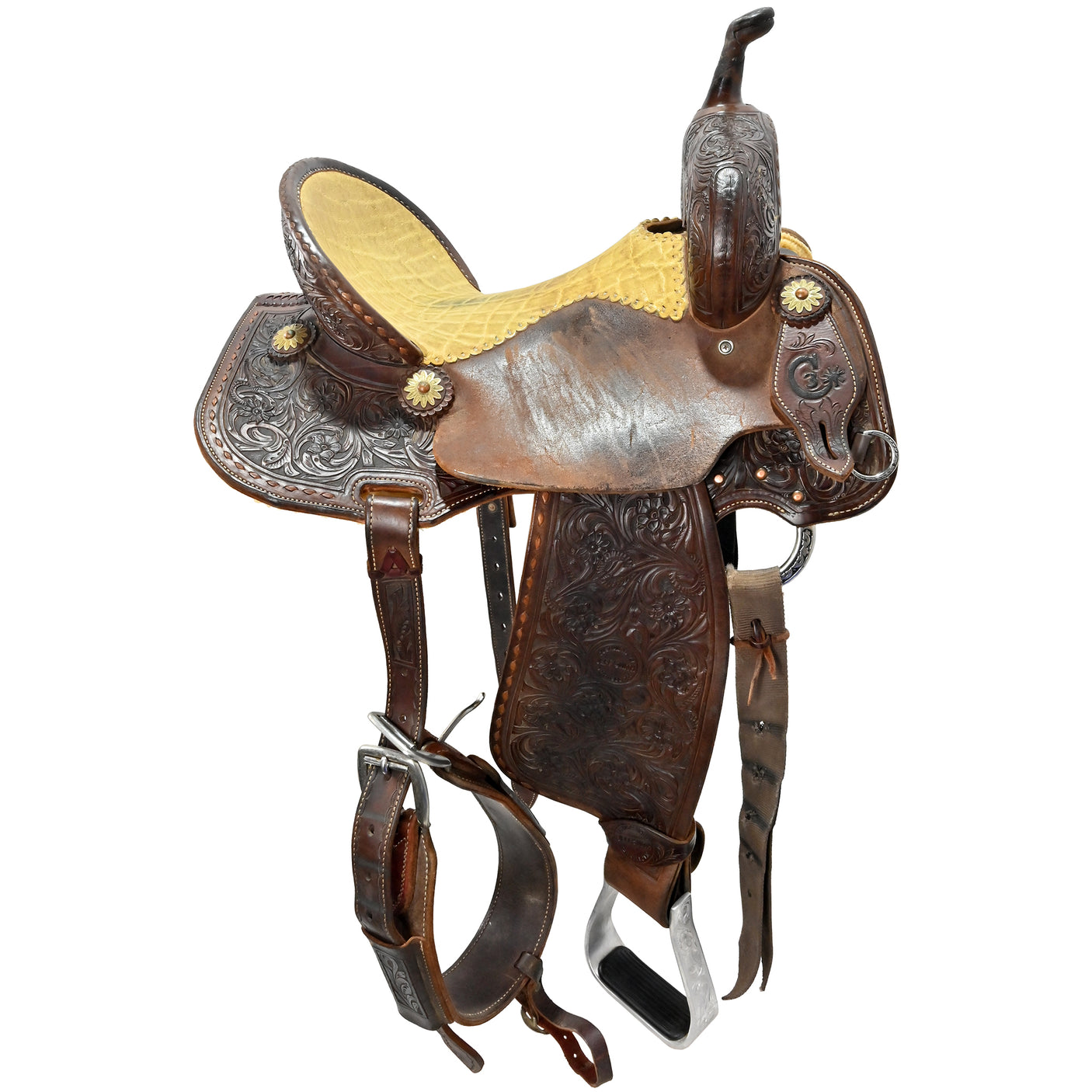 SOLD! Used 14.5" Jeff Smith C3 Barrel Saddle