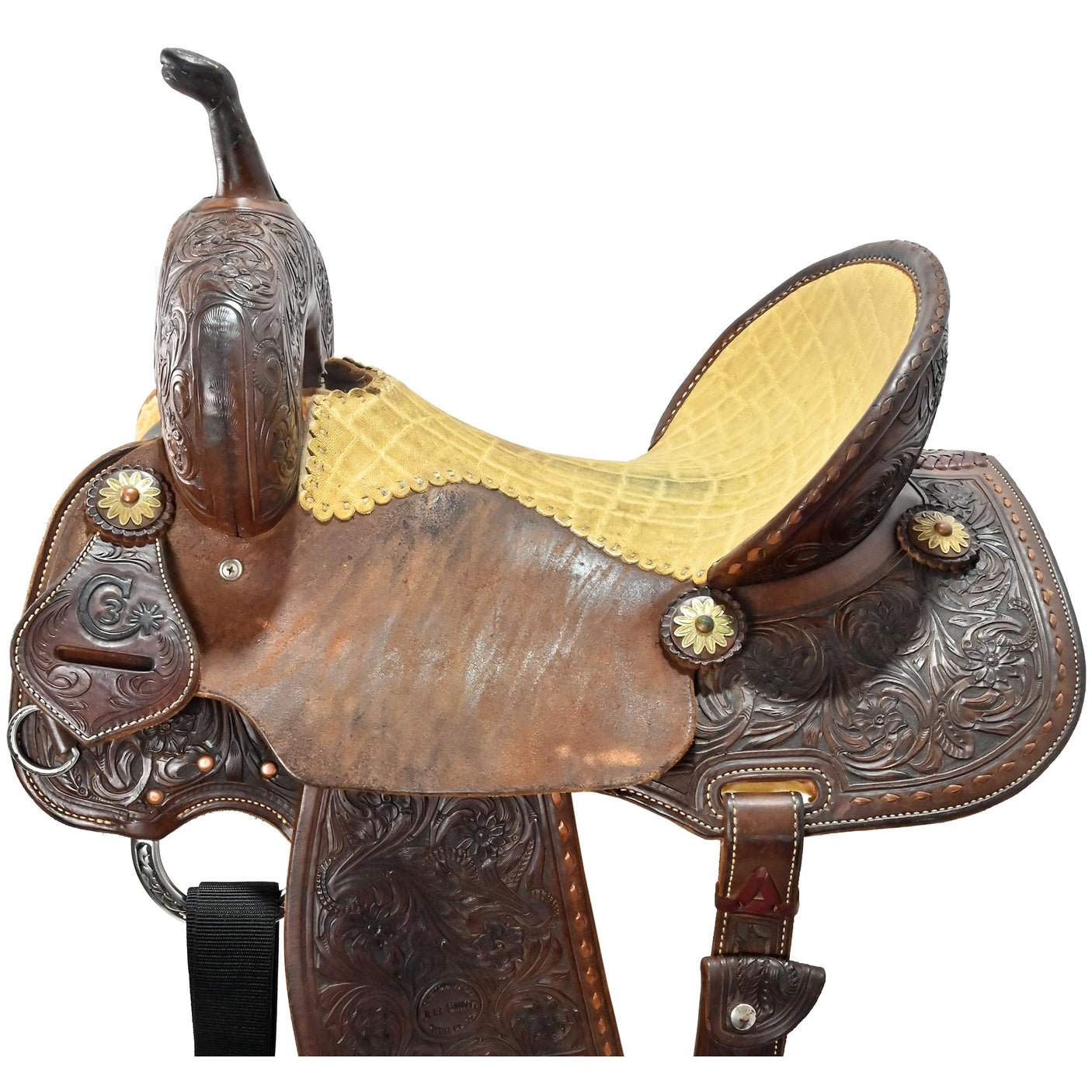 SOLD! Used 14.5" Jeff Smith C3 Barrel Saddle