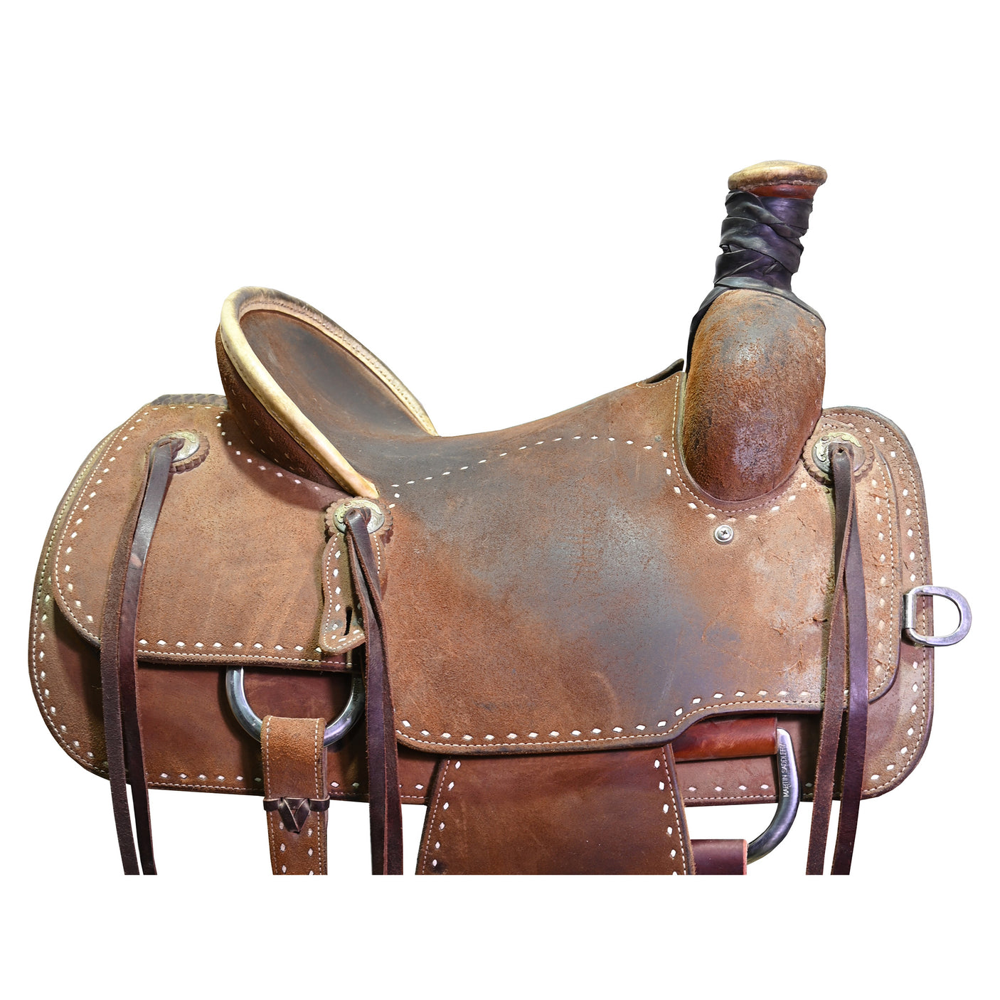 Used 14.5" Martin Team Roping Saddle