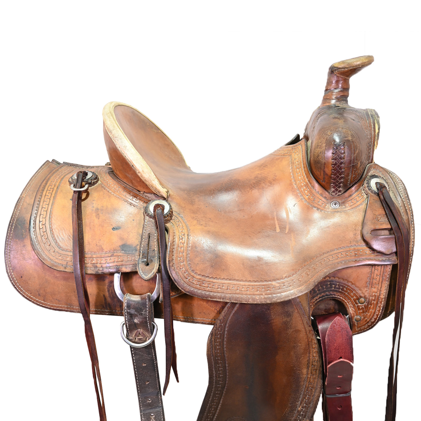 Used 14.5" Matt Hunn Ranch Saddle