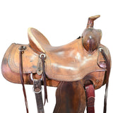 Used 14.5" Matt Hunn Ranch Saddle