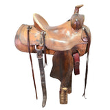 Used 14.5" Matt Hunn Ranch Saddle