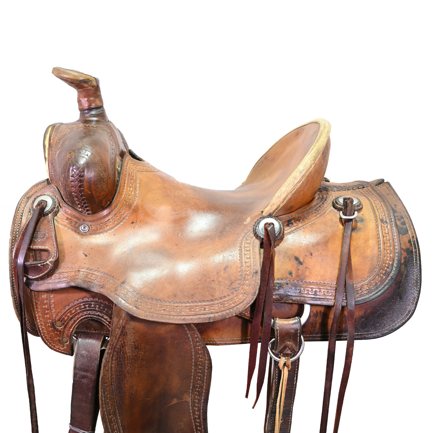 Used 14.5" Matt Hunn Ranch Saddle