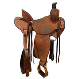 Used 14.5" R Bar B Ranch Saddle