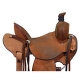 Used 14.5" R Bar B Ranch Saddle