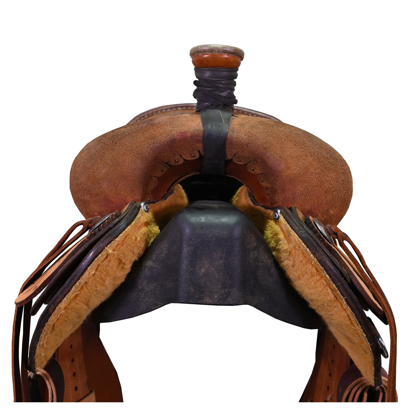 Used 14.5" R Bar B Ranch Saddle