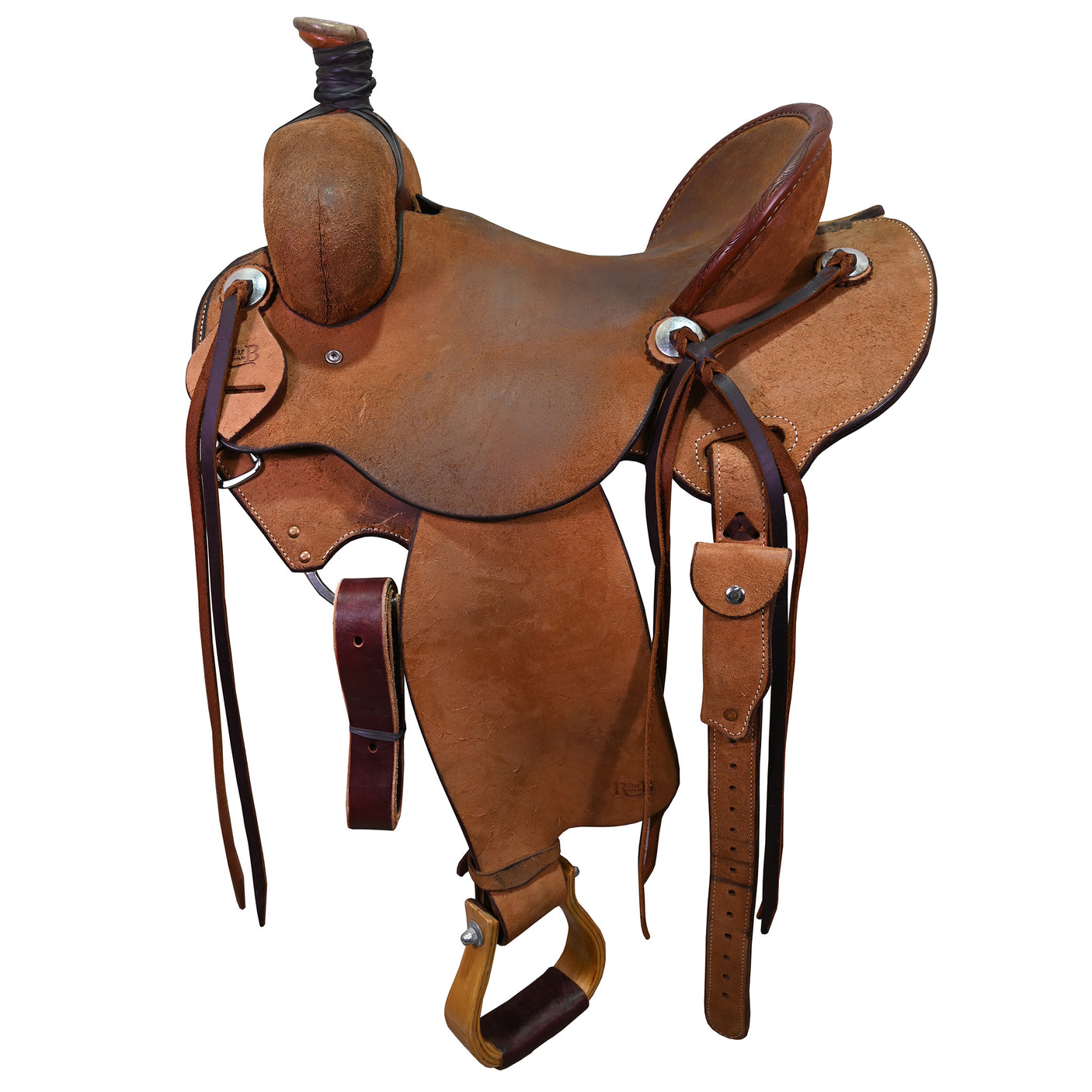 Used 14.5" R Bar B Ranch Saddle