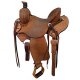 Used 14.5" R Bar B Ranch Saddle