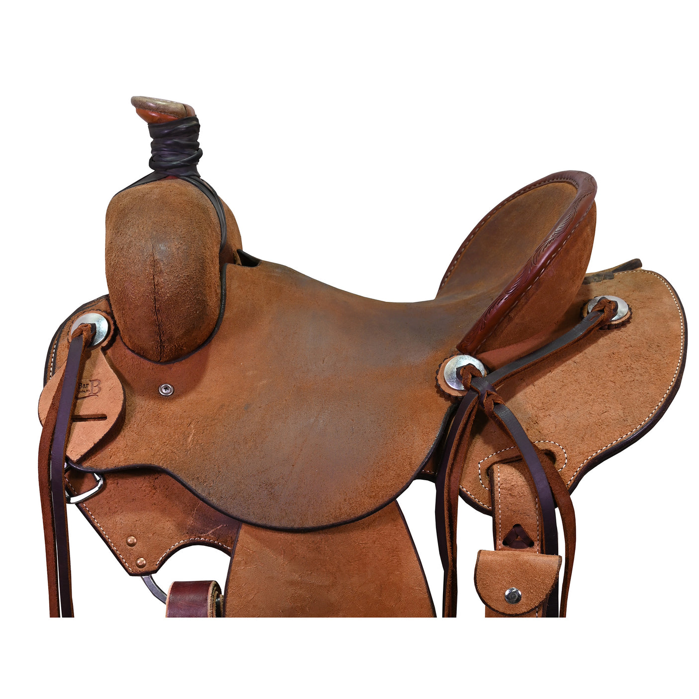 Used 14.5" R Bar B Ranch Saddle