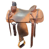 Used 14.5" Cactus Amarillo Roper Ranch Saddle