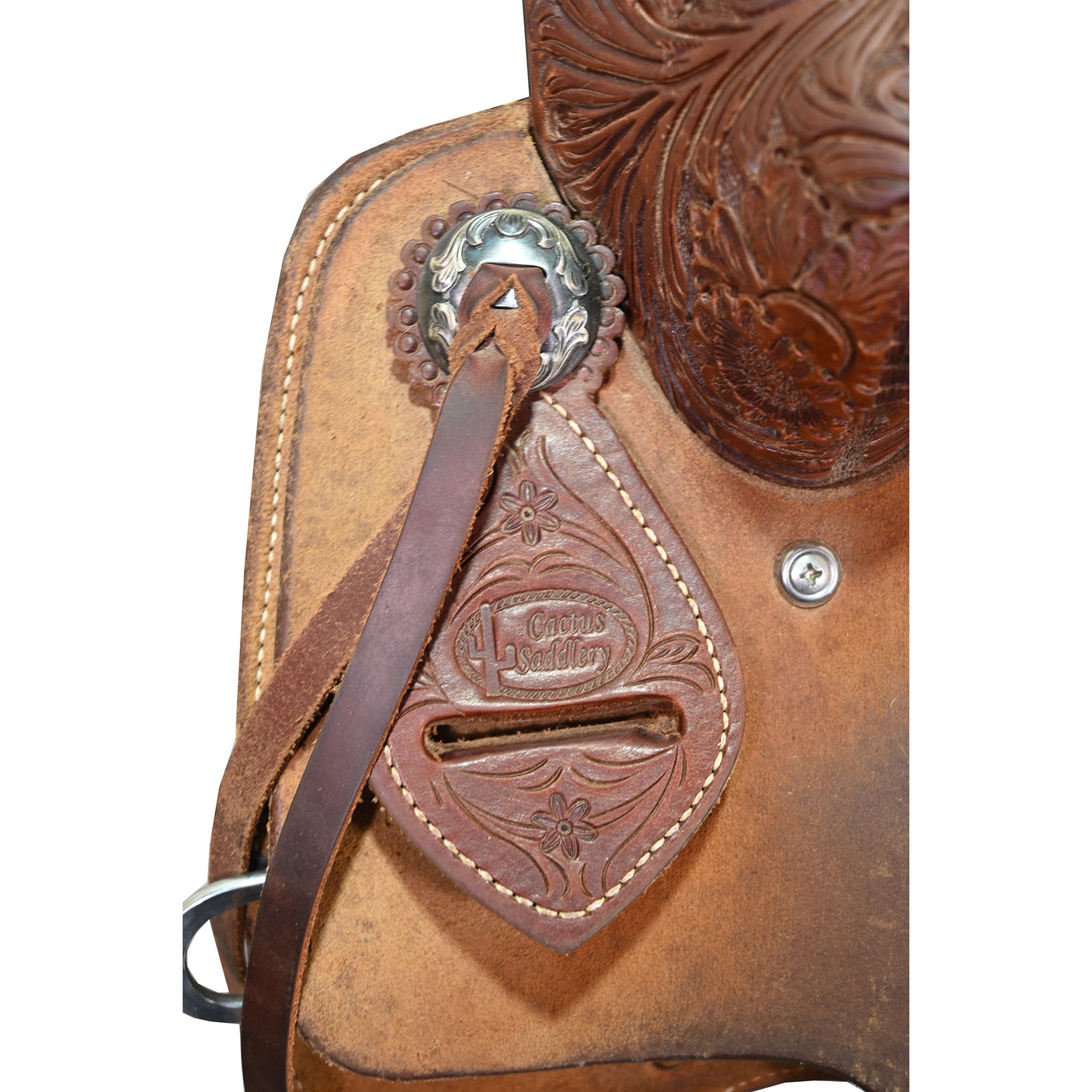 Used 14.5" Cactus Amarillo Roper Ranch Saddle
