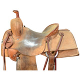 Used 14.5" Slaton Ranch Cutting Saddle