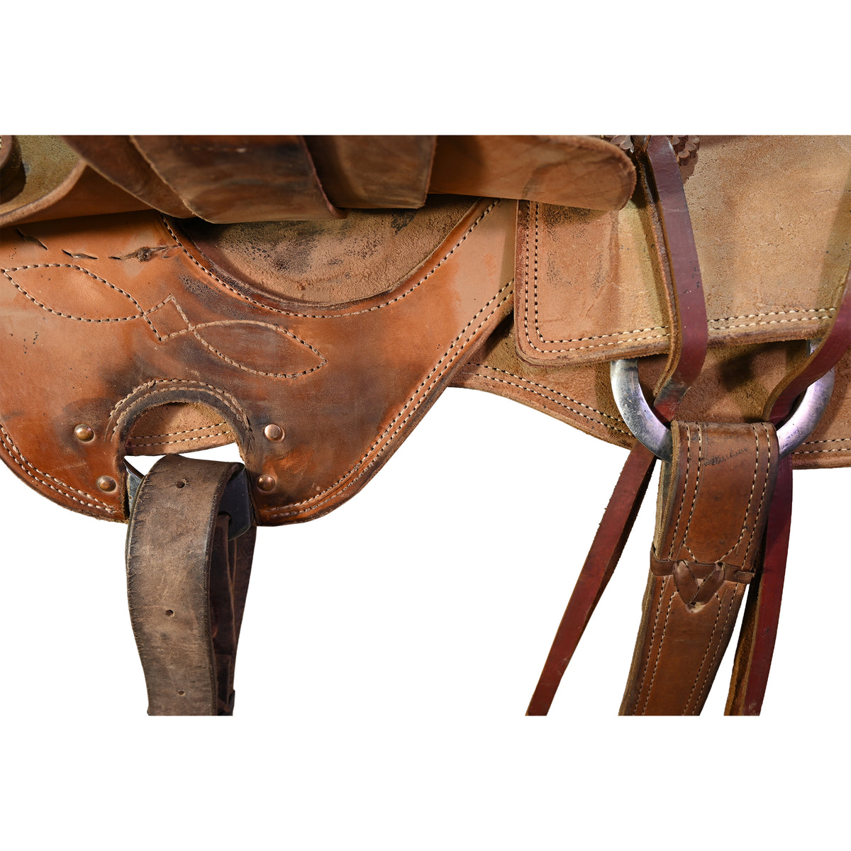 Used 14.5" Slaton Ranch Cutting Saddle