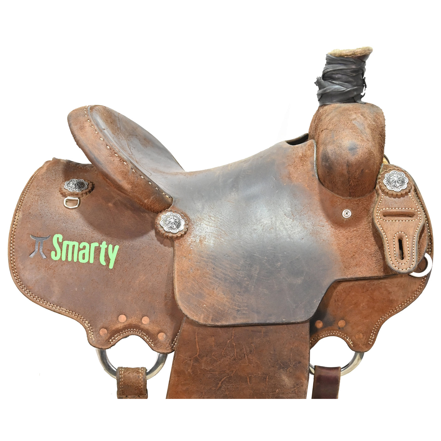 SOLD! Used 14.5" Smarty Team Roping Saddle