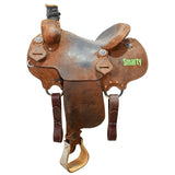 SOLD! Used 14.5" Smarty Team Roping Saddle