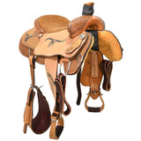 SOLD! Used 14.5" Scott Thomas Trophy Team Roping Saddle