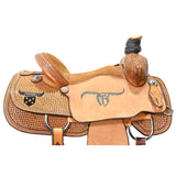 SOLD! Used 14.5" Scott Thomas Trophy Team Roping Saddle