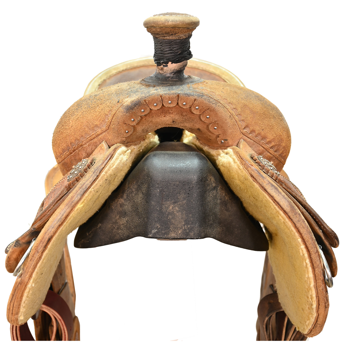 Used 14.5" Teskey's Patrick Smith Team Roping Saddle