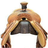 Used 14.5" Teskey's Patrick Smith Team Roping Saddle